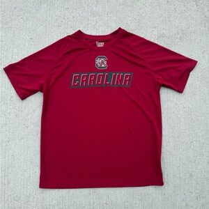 South Carolina Gamecocks T Shirt Red/Maroon -Mens L - Performance Athletic Tee